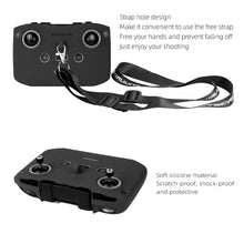 Load image into Gallery viewer, Air 2S/Mini 2/Mavic Air 2/ Mavic 3 Silicone Protective Cover with Strap Remote Controller Protective Sleeve (BLACK)
